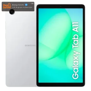 Galaxy Tab A11, 64gb, 4gb Ram, Tela De 8.7 , Bateria 5.100mah, Câmera Frontal 5mp, Câmera Traseira 8mp, Wifi Prata - Imagem 1
