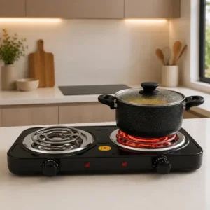 Fogão Cooktop Elétrico 2 Bocas 2500w, Portátil 110v/220v - Imagem 9