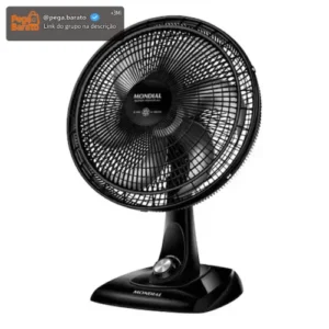 Ventilador de Mesa Super Power 40cm VSP40 B 6 Pás Mondial - Imagem 1