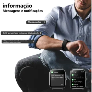 Relógio Inteligente Smartwatch Blackview R50 Gps 10m/ip68 - Imagem 8
