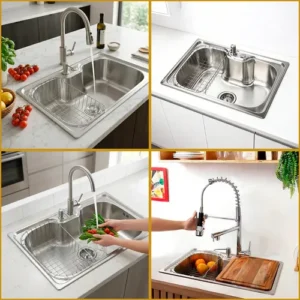 Cuba Cozinha Gourmet Aço Inoxidavel 50x40 Com Acessórios - Imagem 6