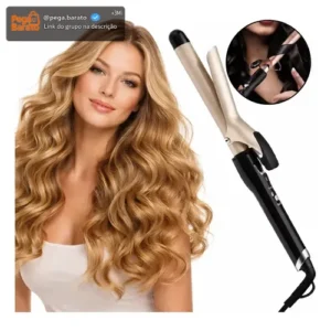 Modelador De Cachos 25mm Babyliss Cerâmica Bivolt Prof - Imagem 1