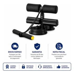 Aparelho Abdominal Treino Profissional Suporte Exercícios - Imagem 11