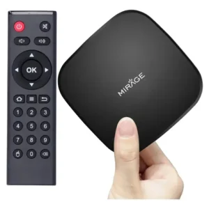 Tv Box Mirage Smart Pro 4k Android Wi-fi 5g Tv Youtube Netflix Aqp Preto Padrão - Imagem 5
