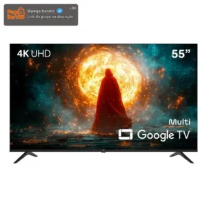 Smart Tv Dled 55 Pol. 4k Multi Android 11 Wi-fi - 55uf8g - Imagem 1