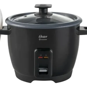 Panela de arroz Oster, 7 xícaras, antiaderente, CKStrcb7dfblk preta 50 Hz - Imagem 9