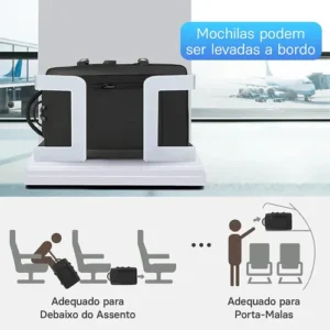 Mochila Viagem Executiva Grande Notebook Masculina Feminina - Imagem 10