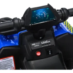 Carro Elétrico Infantil Policial 6v Frente/Ré Maxi Toys - AZUL - Imagem 6