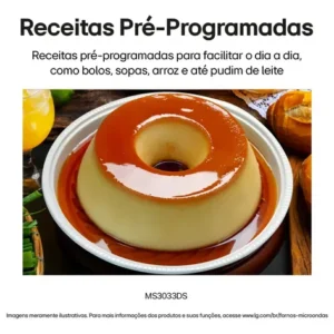 Micro-ondas NeoChef LG 30L Preto Limpa Fácil - 127V - Imagem 10