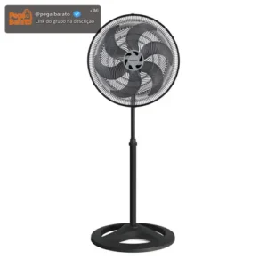 Ventisol Ventilador de Coluna Turbo 6 Pás 50cm cor Preto - Imagem 1