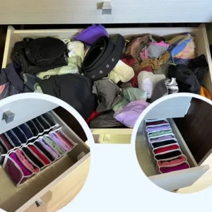 Kit 10 Colmeia Organizadora gaveta organizador porta calcinhas meia cuecas M roupas bebe Stobaza - Imagem 7