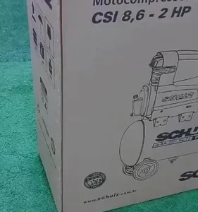 Compressor De Ar 25 Litros 8,6 Pés 120 Libra 110v Schulz - Imagem 2