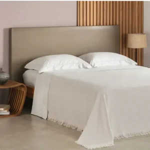 Colcha King Buddemeyer In Design 100% Algodão Bege - Imagem 4