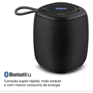 Caixa de Som Speaker AIWA AWS-SP-03-B Bluetooth IPX4 RGB Cor Preto - Imagem 8