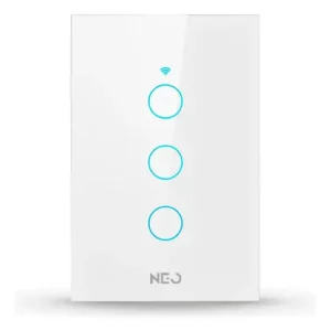 Interruptor Smart Wi-fi 2.4 Ghz 3 Botões Touch Branco Neo - Imagem 5