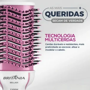 Escova Secadora rosa Britânia - Imagem 5