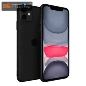 Apple Iphone 11 Preto Original Bateria 100% - Bom (Recondicionado) - Imagem 1