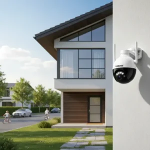 Câmera Dome Wi-fi Ptz 1080p Visão Noturna 30m Rotação 360° - Imagem 10