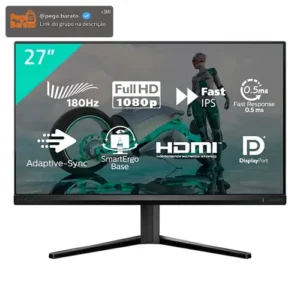 Monitor Gamer Philips Evnia 27 Ips Wide Fullhd 180hz 0.5ms - Imagem 1