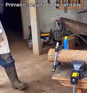 Motosserra Eletrica Portatil 6 Polegadas, 2 Baterias, 600W 3000rpm Potente Mini Moto Serra Profissional com Maleta - STARMEGA - Imagem 12