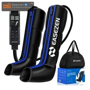 Bota De Compressao Pneumatica Massageador Pes Portatil - Imagem 1