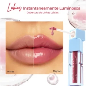 Gloss Labial Sace Lady Gloss Labial Brilhoso E Suculento Lon - Imagem 7