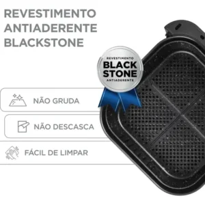 Fritadeira Air Fryer 5,5l Widemax Com Interior De Alumínio 1900w Midea - Imagem 5