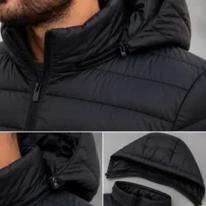 Jaqueta Masculina Bobojaco Puffer Inverno Frio Qualidade - Imagem 3