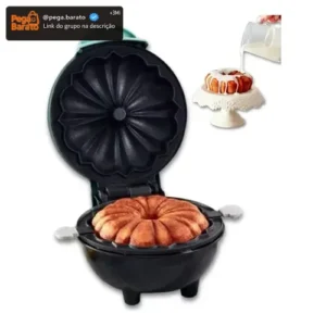 Mini Máquina De Bolo Bolinho Elétrica Portátil Pequena 110v - Imagem 1