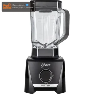 Liquidificador Oster Full 3,2L 220V 1400W Preto OLIQ610 - Imagem 1