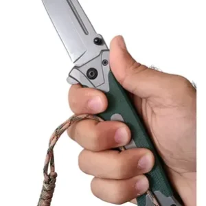 Canivete Tatico Militar Semi Automatico Estilo Browning 364b - Imagem 4