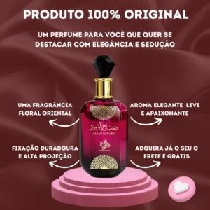 Perfume Arabe Feminino Al Wataniah Sabah Al Ward Edp 100ml - Imagem 4