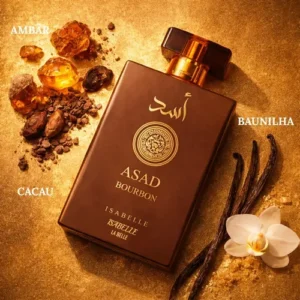 Perfume Masculino Asad Bourbon 100ml marca Isabelle La Belle - Imagem 7