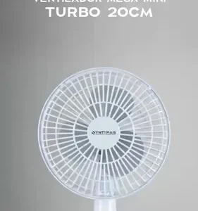 Ventilador Mini Turbo 20cm Ventimais Cor Da Estrutura Vermelho Voltagem - Imagem 2