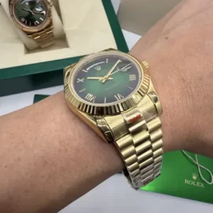 Relógio Rolex Day-date Automático Vidro Safira - Imagem 7