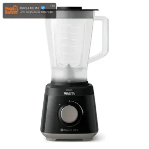 LIQUIDIFICADOR PHILIPS WALITA DAILY 2L 2 VELOCIDADES PRETO 127V RI2110/31 - Imagem 1