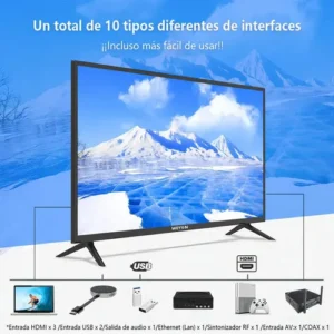 Smart Tv 43 Polegadas Hd Android Hdmi Usb Wi-fi, Tela Full Hd - Com Controle Remoto Padrão - Imagem 3