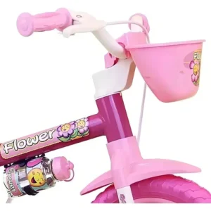 Bicicleta Infantil Aro 12 Nathor C/ Rodinhas Menino Menina Cor Flower Tamanho Do Quadro 12 - Imagem 2