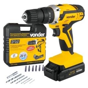 Furadeira Parafusadeira de Impacto Bateria - Pfv238i Vonder - Imagem 2