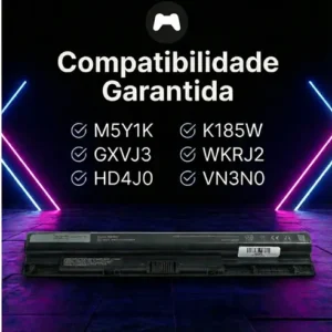 Bateria Econogamer Para Notebook Dell Inspiron 15 I15-5558-b30 M5y1k 14.8v 33 A 40wh 14 (5451) (5455) (5458) P64g 5566 5458 15-3567 15-5566 P51f 5566-a10p I14-5468 15-5000-5566 5558-bb10 Latitude 3470 - Imagem 3