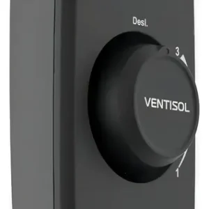 Ventilador Osc Parede 60cm Preto Ventisol - Imagem 3