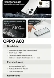 Smartphone OPPO A60 256GB 8GB RAM 4G Vinho - Imagem 8