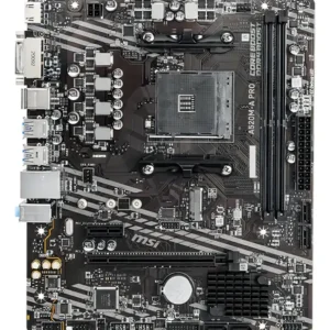 Placa-mãe Msi A520m-a Pro Am4 Matx Ddr4 Hdmi Dvi M.2 - Imagem 7