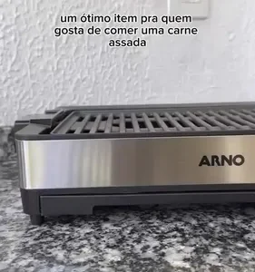 Churrasqueira elétrica Arno GPRA preta - Imagem 11