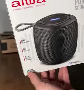 Caixa de Som Speaker AIWA AWS-SP-03-B Bluetooth IPX4 RGB Cor Preto - Imagem 2