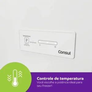 Freezer Horizontal Consul 2 Portas 528 Litros Branco - CHB53MB - Imagem 8
