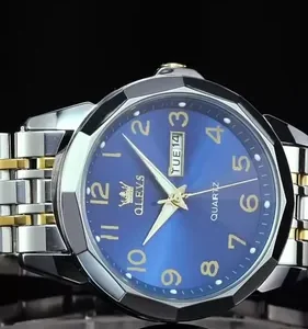 Relógio Masculino Original Olevs 9970 Aço Luminoso Clássico - Imagem 14