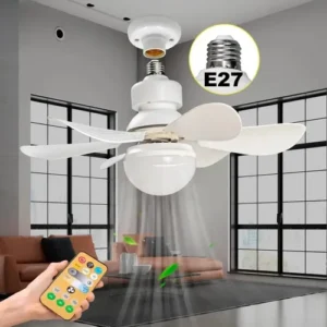 Ventilador de Teto Kaprot Silencioso 6 Pás LED Controle Remoto Diâmetro 42cm - Imagem 7