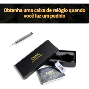 Opk Original Relógio Masculino Quartzo À Prova D'água 6003 - Imagem 11