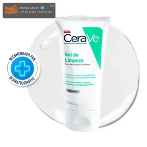 Gel de Limpeza Facial Pele Oleosa 3 Ceramidas e Niacinamida CeraVe 60g - Imagem 1